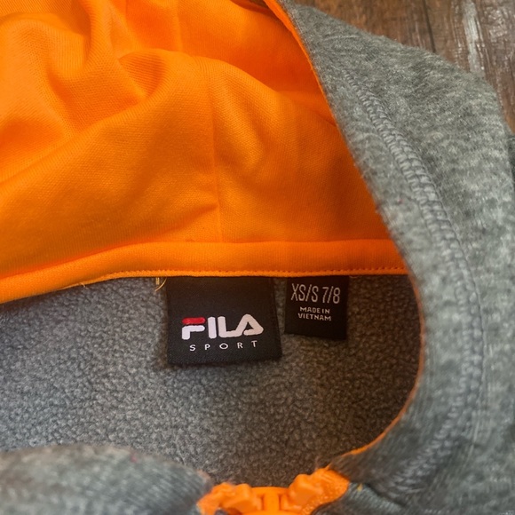 Fila sport zip up jacket hoodie - Picture 4 of 4